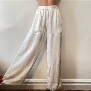 White Pajama Pants